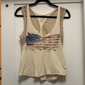 FP USA boho racerback tank